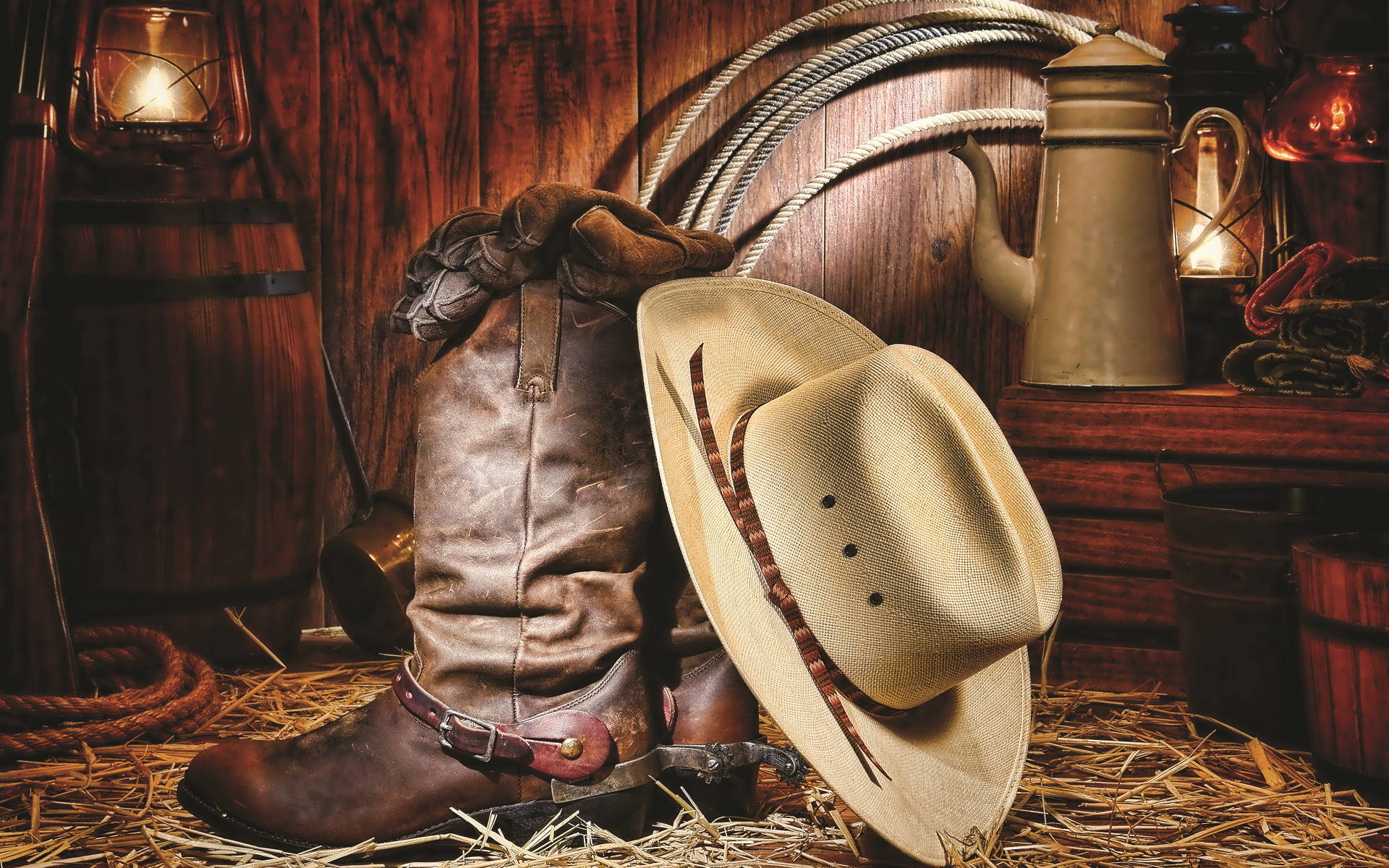 Hat wearing boots cowboy fullhd web